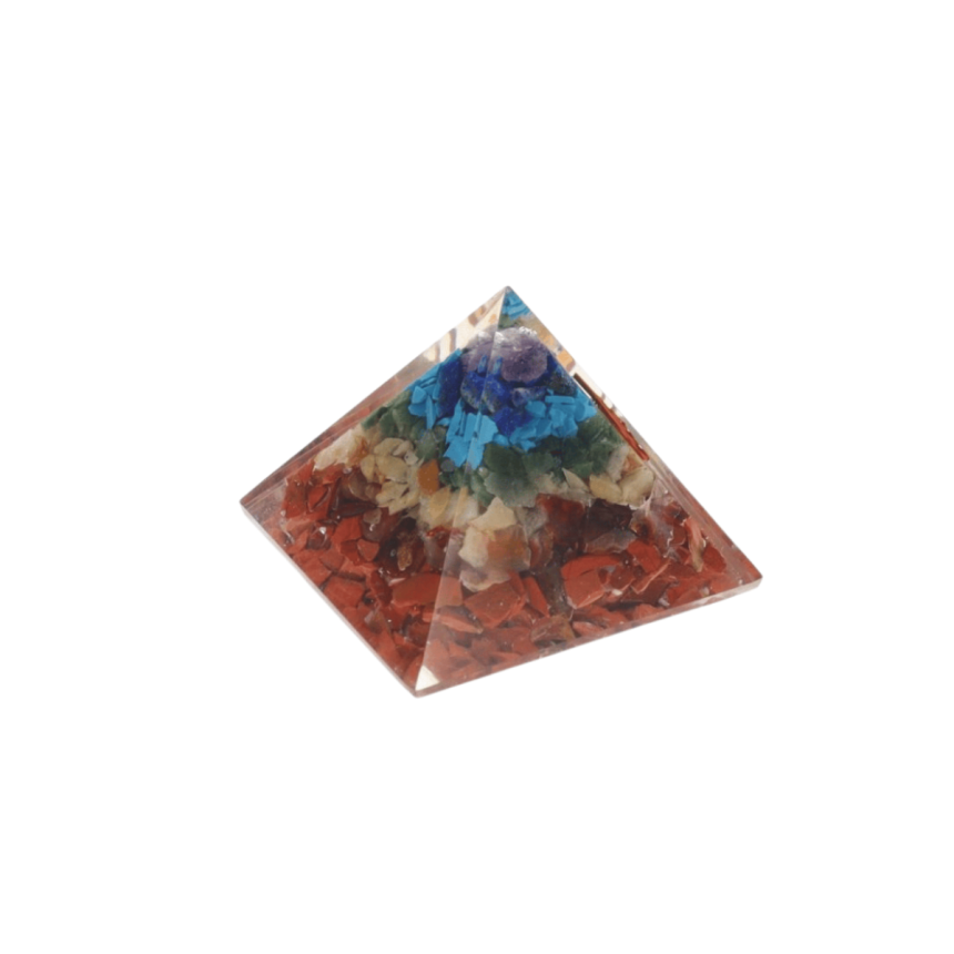 Pyramide orgone - 7 chakras