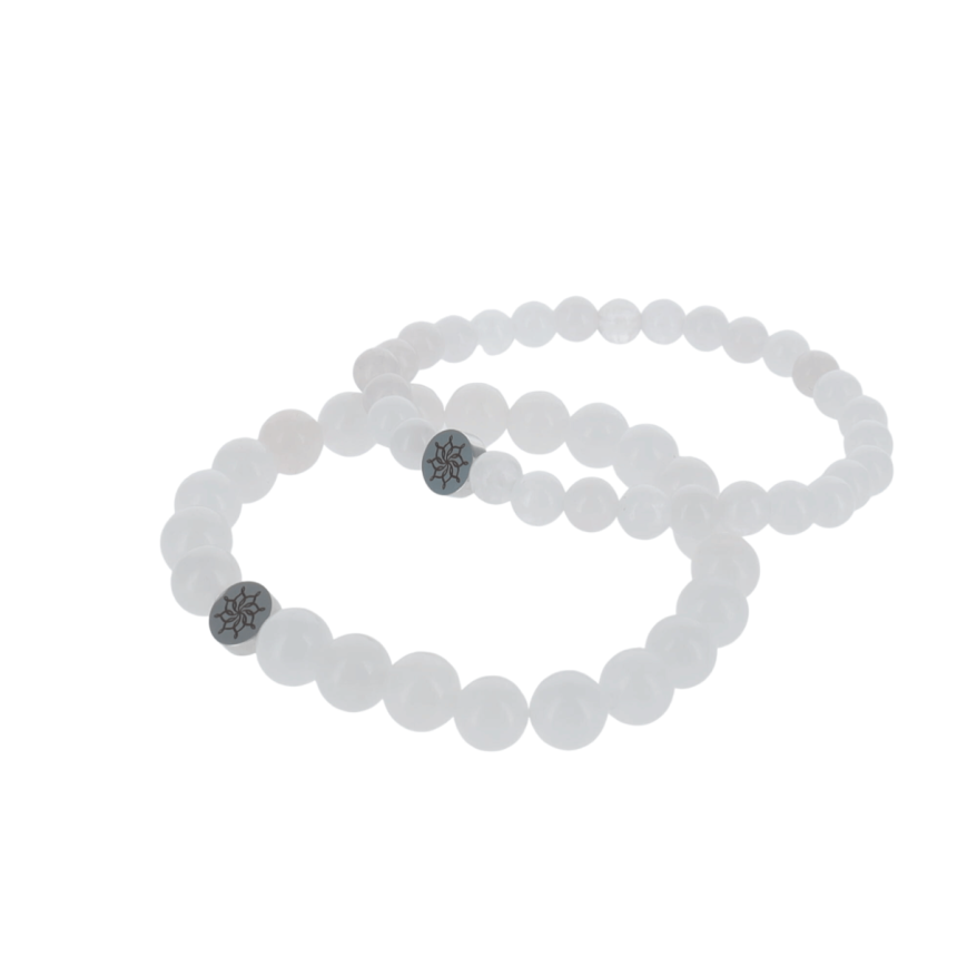 Bracelet Jade Blanc