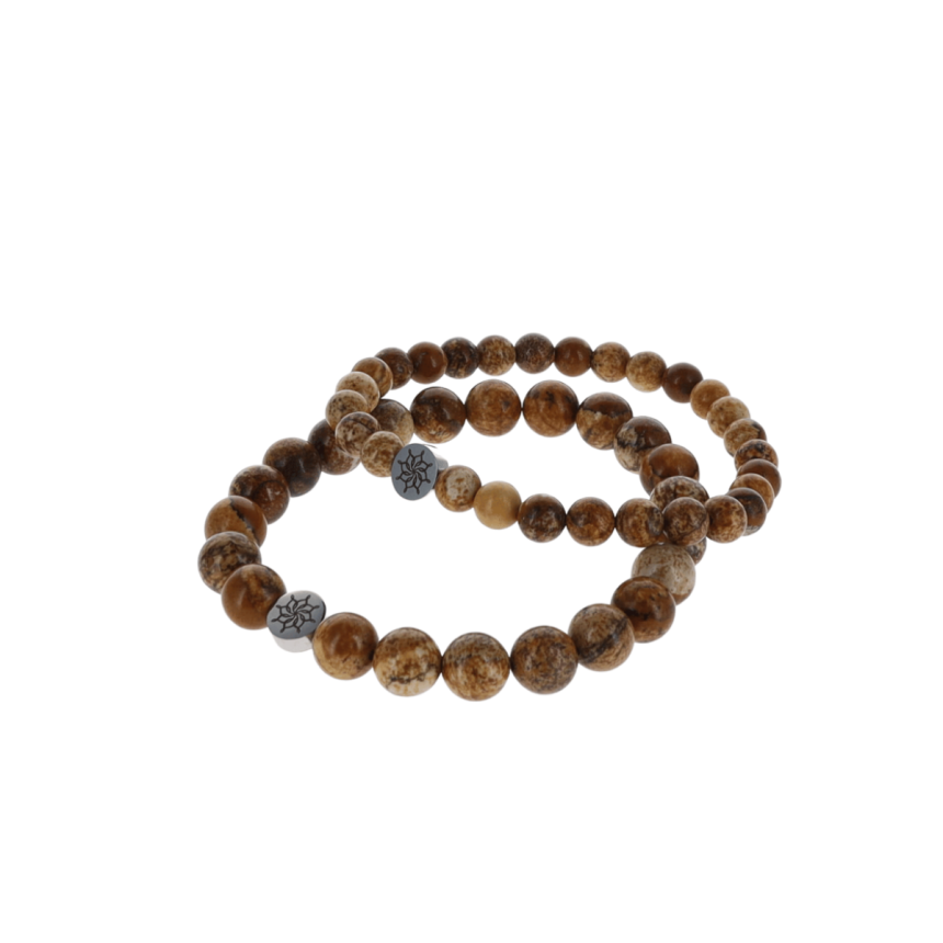 Bracelet Jaspe Paysage