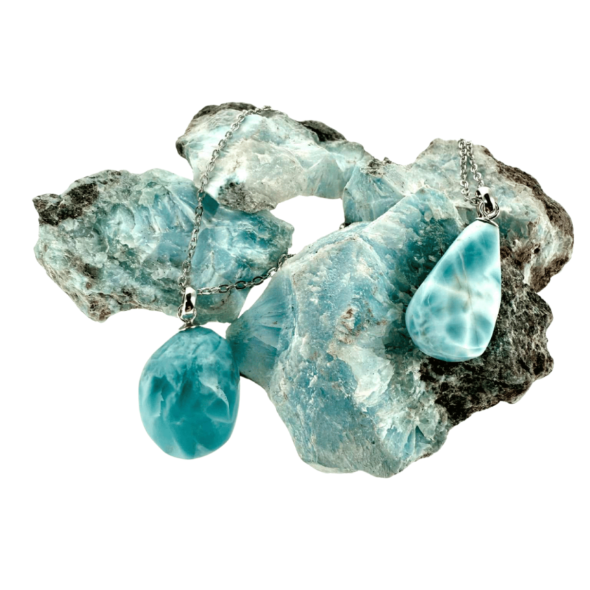 Pendentif Lary - Larimar